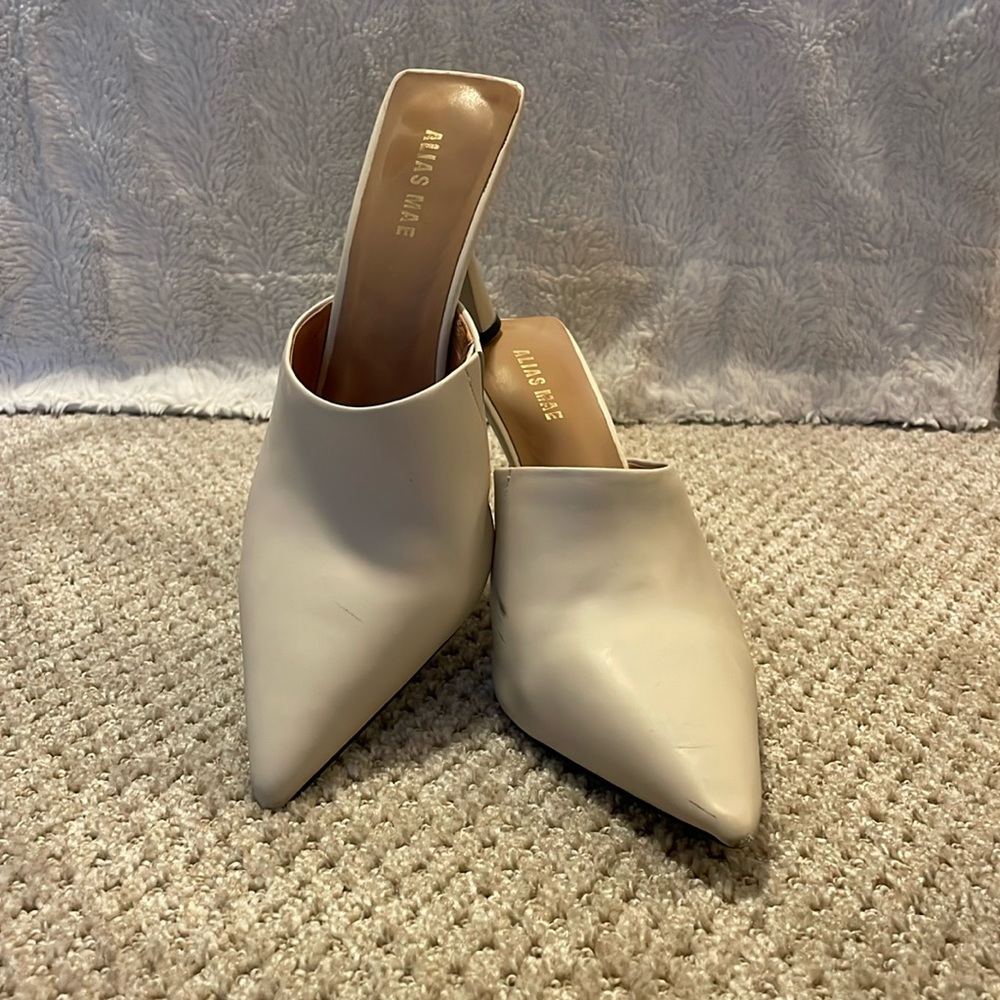 Alias Mae - Phoebe Mule - Taupe Leather - Size: 39 EU